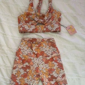 CC Bike Short- Holland , Georgie Sports bra - Holland